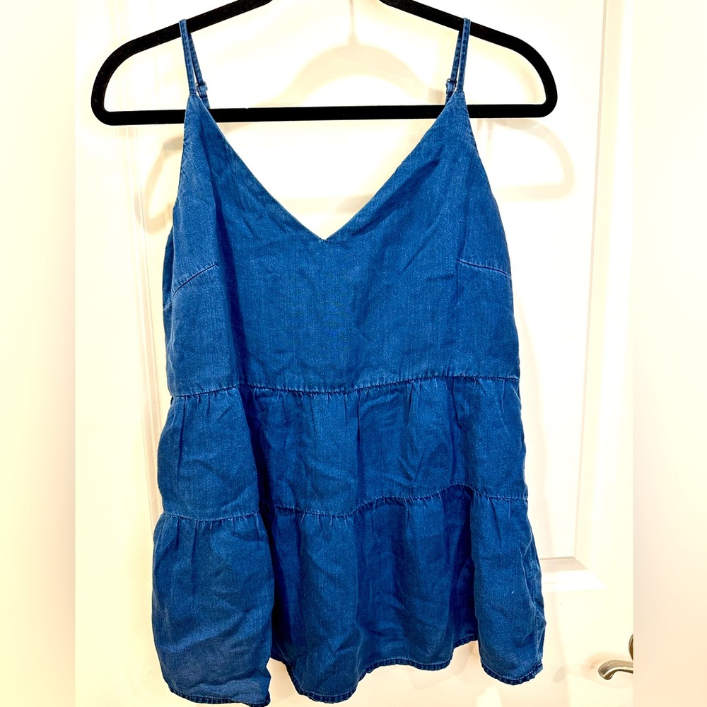 Beautiful spring/summer denim blouse